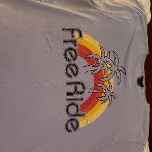 Vintage 80s Free Ride Tee shirt Medium